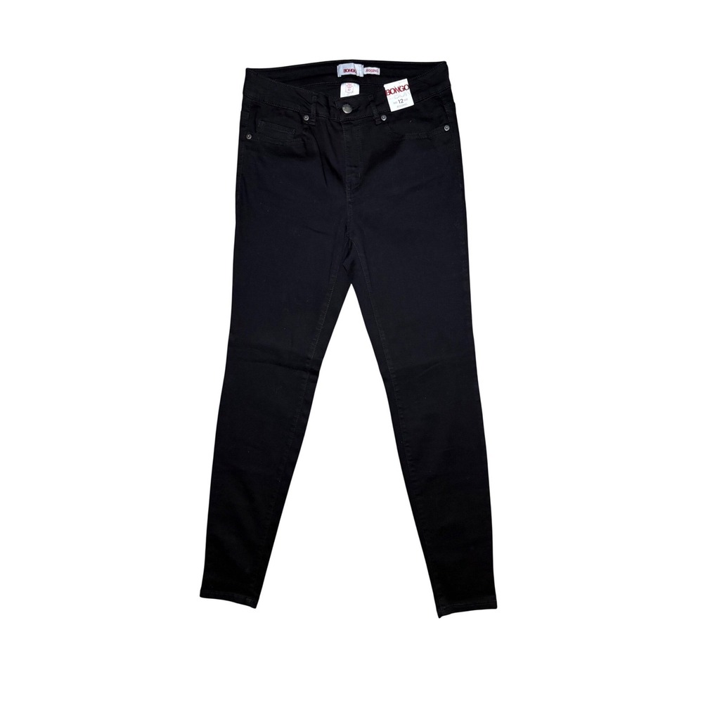 Bongo Skinny Stretch Jegging Juniors Size 12 Black Pants